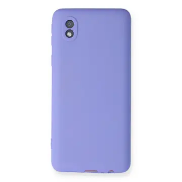 Samsung Galaxy A01 Core Kılıf First Silikon - Lila