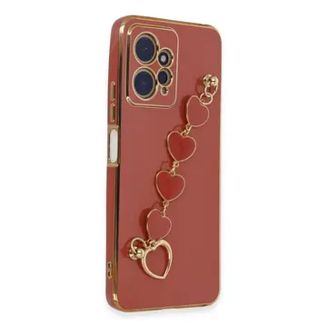 Xiaomi Redmi Note 12 4g Kılıf Esila Silikon - Kırmızı