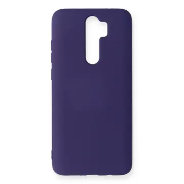 Xiaomi Redmi Note 8 Pro Kılıf Nano İçi Kadife Silikon - Mor