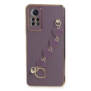 Xiaomi Redmi Note 12 Pro 4g Kılıf Esila Silikon - Mor