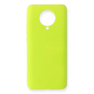 Xiaomi Redmi K30 Pro Kılıf Nano İçi Kadife Silikon - Sarı