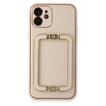 İphone 12 Kılıf Coco Elit Kapak - Gold