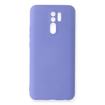 Xiaomi Redmi 9 Kılıf Nano İçi Kadife Silikon - Lila