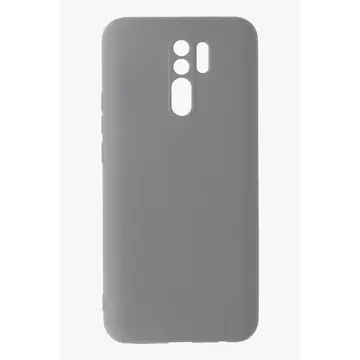 Xiaomi Redmi 9 Kılıf Nano İçi Kadife Silikon - Gri