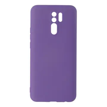 Xiaomi Redmi 9 Kılıf Nano İçi Kadife Silikon - Mor