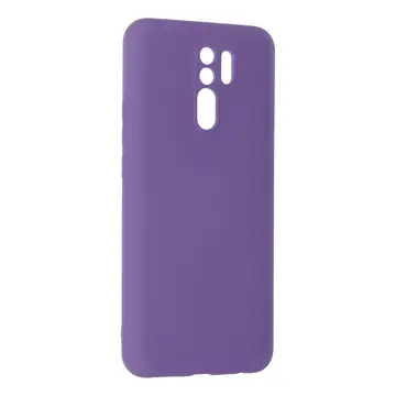 Xiaomi Redmi 9 Kılıf Nano İçi Kadife Silikon - Mor