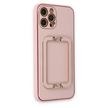 İphone 12 Pro Kılıf Coco Elit Kapak - Pembe