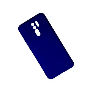 Xiaomi Redmi 9 Kılıf Nano İçi Kadife Silikon - Lacivert