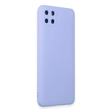 Realme C11 Kılıf Nano İçi Kadife Silikon - Lila