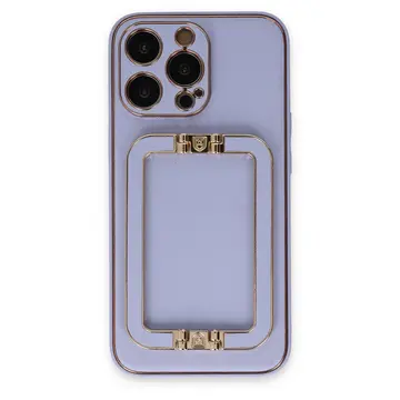 İphone 13 Pro Max Kılıf Coco Elit Kapak - Lila