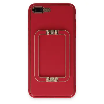 İphone 7 Plus Kılıf Coco Elit Kapak - Kırmızı