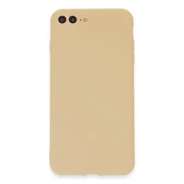 İphone 7 Plus Kılıf First Silikon - Gold