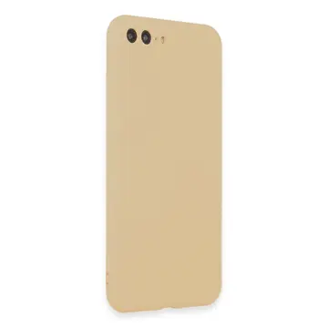 İphone 7 Plus Kılıf First Silikon - Gold