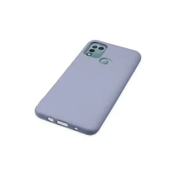 İnfinix Hot 10 Play Kılıf Nano İçi Kadife Silikon - Lila