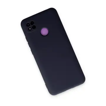 Xiaomi Redmi 9c Kılıf Nano İçi Kadife Silikon - Lacivert