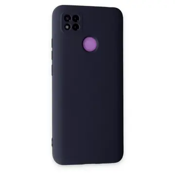 Xiaomi Redmi 9c Kılıf Nano İçi Kadife Silikon - Lacivert