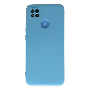 Xiaomi Redmi 9c Kılıf Nano İçi Kadife Silikon - Mavi