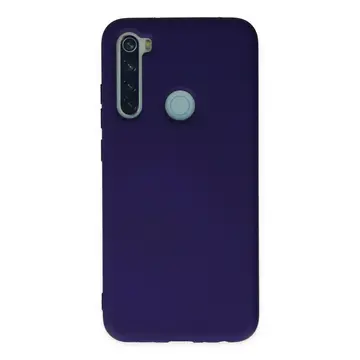 Xiaomi Redmi Note 8 Kılıf Nano İçi Kadife Silikon - Mor