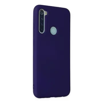 Xiaomi Redmi Note 8 Kılıf Nano İçi Kadife Silikon - Mor