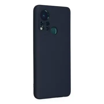 İnfinix Hot 11s Kılıf Nano İçi Kadife Silikon - Lacivert