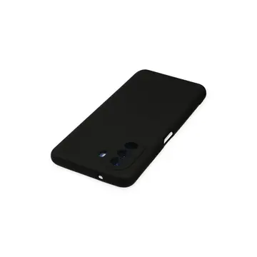 Huawei Nova Y70 Kılıf Nano İçi Kadife Silikon - Siyah