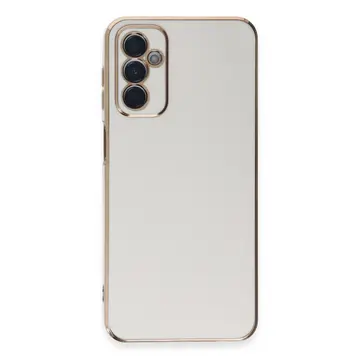 Samsung Galaxy A14 4g Kılıf Volet Silikon - Beyaz