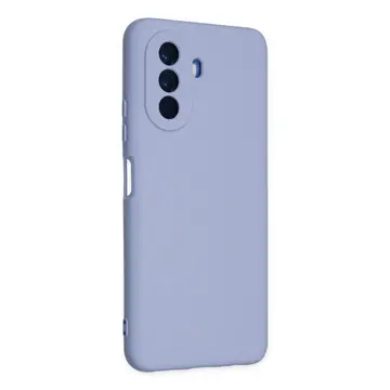 Huawei Nova Y70 Kılıf Nano İçi Kadife Silikon - Lila