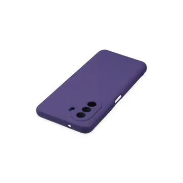 Huawei Nova Y70 Kılıf Nano İçi Kadife Silikon - Mor