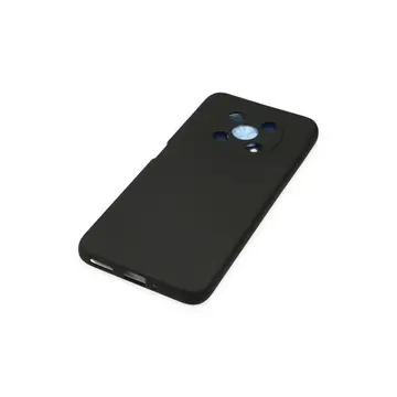 Huawei Nova Y90 Kılıf Nano İçi Kadife Silikon - Siyah