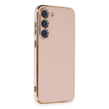 Samsung Galaxy S23 Kılıf Volet Silikon - Pembe