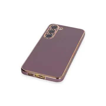 Samsung Galaxy S23 Kılıf Volet Silikon - Mor
