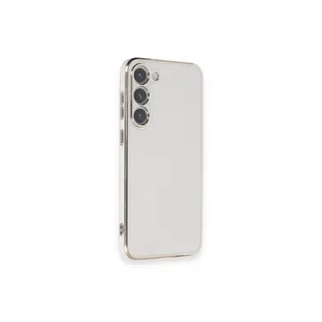Samsung Galaxy S23 Plus Kılıf Volet Silikon - Beyaz
