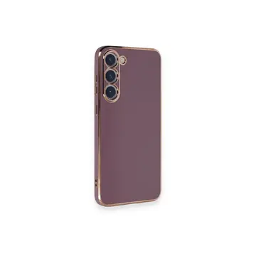 Samsung Galaxy S23 Plus Kılıf Volet Silikon - Mor