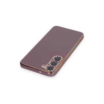 Samsung Galaxy S23 Plus Kılıf Volet Silikon - Mor