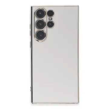 Samsung Galaxy S23 Ultra Kılıf Volet Silikon - Beyaz