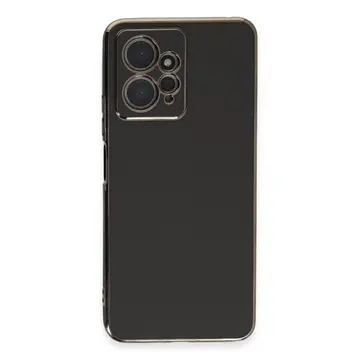 Xiaomi Redmi Note 12 4g Kılıf Volet Silikon - Siyah