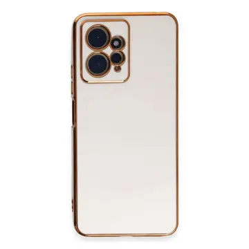 Xiaomi Redmi Note 12 4g Kılıf Volet Silikon - Beyaz