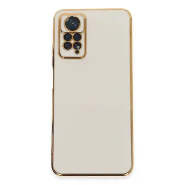 Xiaomi Redmi Note 12 Pro 4g Kılıf Volet Silikon - Beyaz