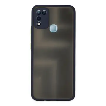 İnfinix Hot 10 Play Kılıf Montreal Silikon Kapak - Lacivert