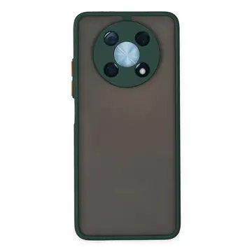 Huawei Nova Y90 Kılıf Montreal Silikon Kapak - Yeşil