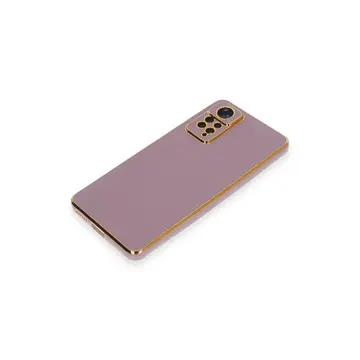 Xiaomi Redmi Note 12 Pro 4g Kılıf Volet Silikon - Mor