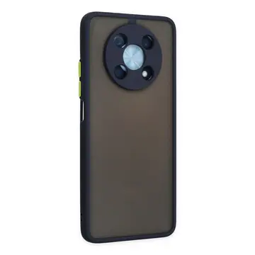 Huawei Nova Y90 Kılıf Montreal Silikon Kapak - Lacivert