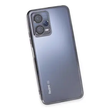 Xiaomi Redmi Note 12 Pro 5g Kılıf Razer Lensli Silikon - Siyah