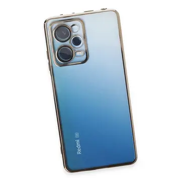 Xiaomi Redmi Note 12 Pro 5g Kılıf Razer Lensli Silikon - Gold