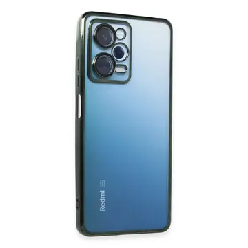 Xiaomi Redmi Note 12 Pro 5g Kılıf Razer Lensli Silikon - Yeşil