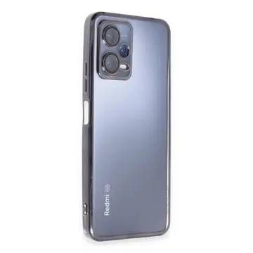 Xiaomi Redmi Note 12 5g Kılıf Razer Lensli Silikon - Siyah
