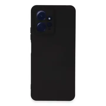 Xiaomi Redmi Note 12 4g Kılıf Nano İçi Kadife Silikon - Siyah