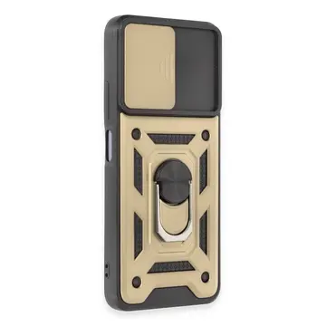 Xiaomi Redmi Note 12 5g Kılıf Pars Lens Yüzüklü Silikon - Gold