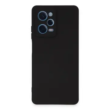 Xiaomi Redmi Note 12 Pro 5g Kılıf Nano İçi Kadife Silikon - Siyah