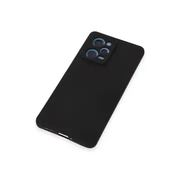 Xiaomi Redmi Note 12 Pro 5g Kılıf Nano İçi Kadife Silikon - Siyah